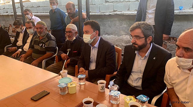 Ali Babacan’dan Dedeoğlu Ailesine Taziye Ziyareti