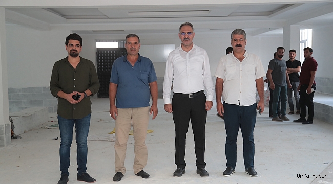 Başkan Kuş, Çok Amaçlı Salonu İnceledi