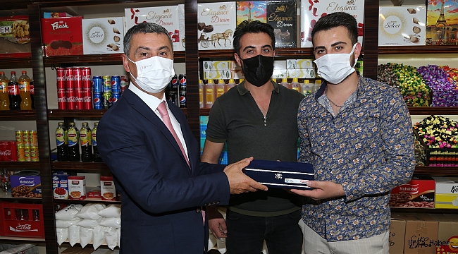 Başkan Şimşek’ten Yeni İş Yeri Açan Esnafa Hayırlı Olsun Ziyareti
