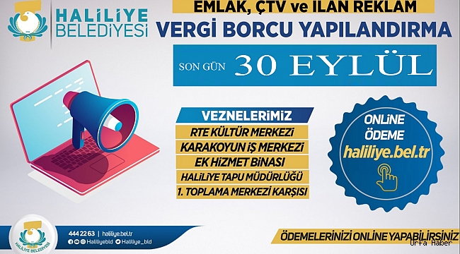 Dikkat yapılandırmada Son gün 30 Eylül