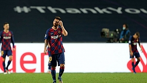 Messi, Barcelona'dan ayrıldı