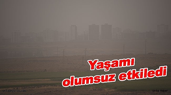 Toz taşınımında göz gözü görmedi