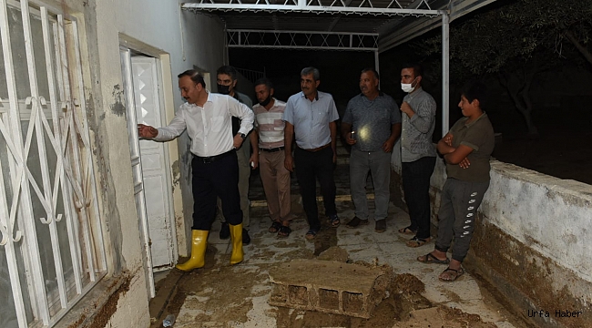 Vali Erin Yağıştan Etkilenen Bölgelerde İncelemelerde Bulundu