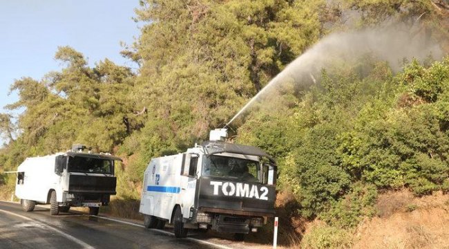 Yangınlarda TOMA'lar kullanılıyor mu? EGM'den açıklama