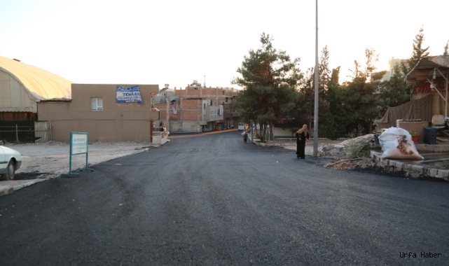 Haliliye Belediyesinden Devteyşti Mahallesinde Asfalt Çalışması