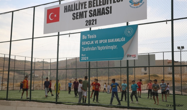 Haliliye Belediyesi Semt Sahaları, Gençlerin Yeni Spor Adresi