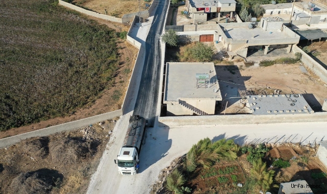 Haliliye Belediyesinden Kırsalda Asfalt Çalışması