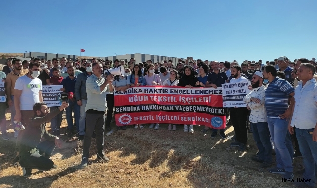 Uğur Tekstil işçileri nöbette