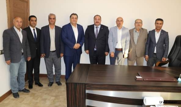  Başkan Ekinci'den iade-i ziyaret