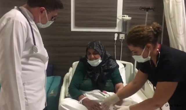 Birecik Hastanesinde başarılı tedavi