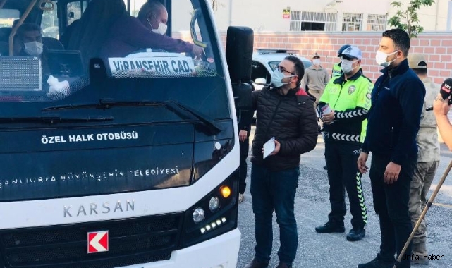 Ceylanpınar’da trafik denetimi yapıldı: Kaymakam Caner’de katıldı