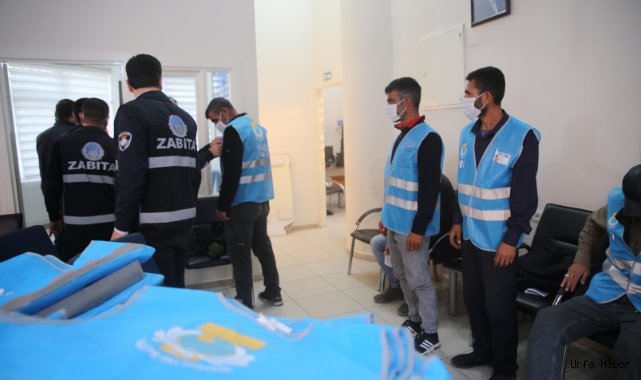 Haliliye'de hurda ve atık toplayıcıları kayıt altına alındı