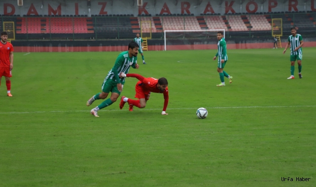 Karaköprü Belediyespor galibiyet elde etti