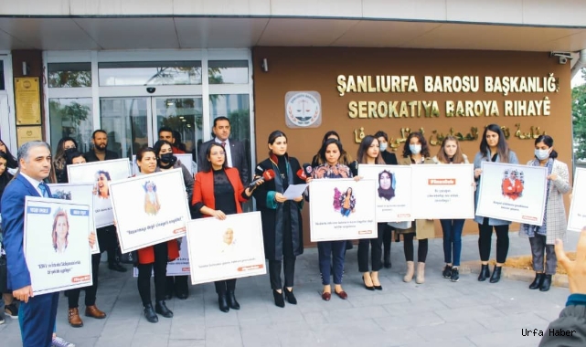 Urfa Barosu: Kadına yönelik şiddet münferit değil politiktir!