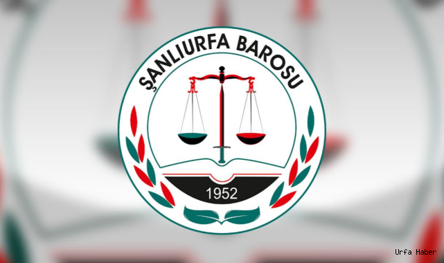 Urfa Barosundan açıklama