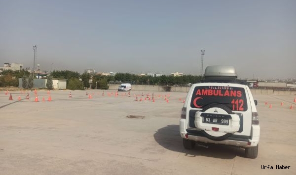 Urfa'da 112 personeline sürüş eğitimi!