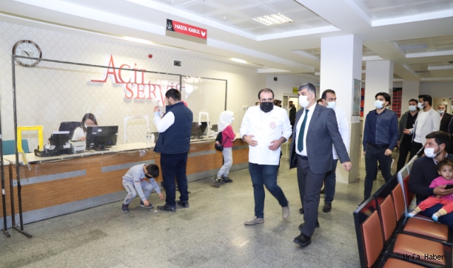  Urfa’daki hastanede kapasite artırma çalışmaları başladı