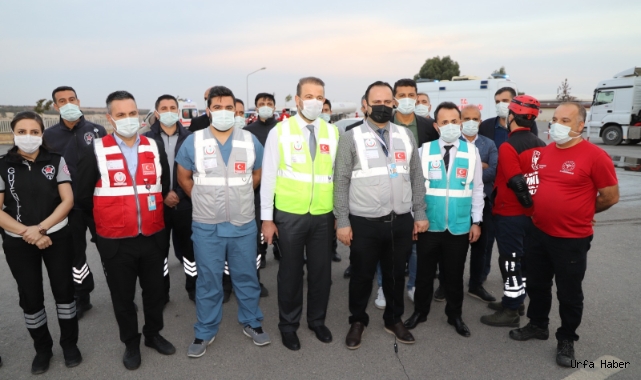  Urfa’daki hastanede yapılan tatbikat gerçeği aratmadı
