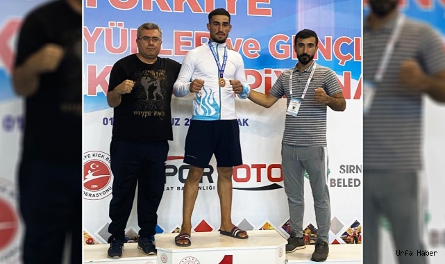 Urfalı sporcu Avrupa şampiyonu oldu!