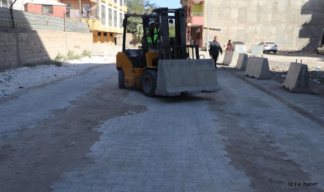Viranşehir kırsalında yol çalışması sürüyor