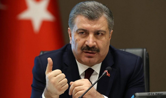  Bakan Koca, vaka yoğunluk haritasını paylaştı