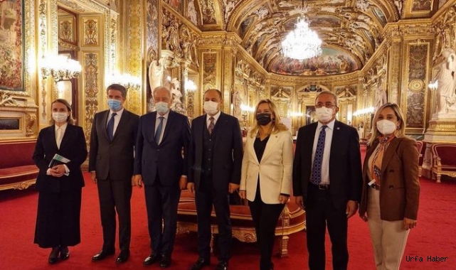 Gülpınar, Fransa Senatosu Dışişleri Başkanı Cambon, ile görüştü