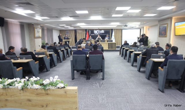 Haliliye’de 2021 yılının son meclis toplantısı yapıldı