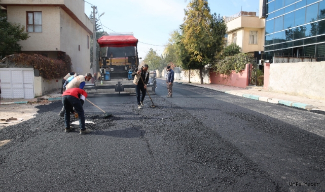  Haliliye’de üst yapı çalışması sürüyor
