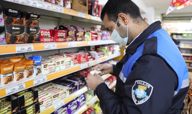 Haliliye’de zabıtadan stokçulara karşı denetim
