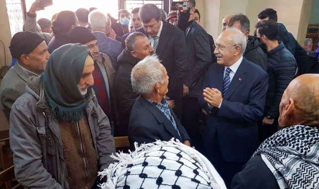 Kılıçdaroğlu Urfa’da işçileri ziyaret etti