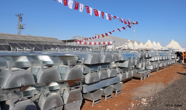 Şanlıurfa'daki çiftçilere suluk desteği