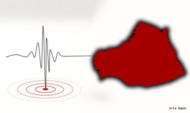  Urfa'nın ilçesinde deprem oldu