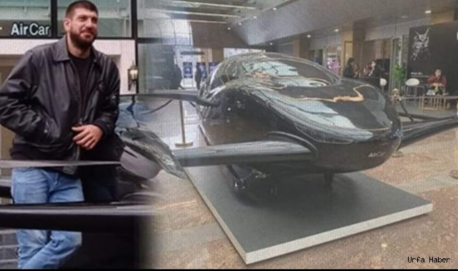 Urfalı tasarımcının 'Uçan Arabası' İstanbul’da görücüye çıktı