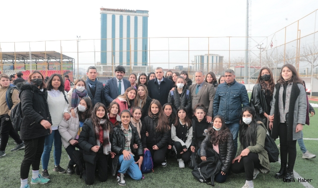 Başkan Beyazgül, amatör sporcularla baş başa