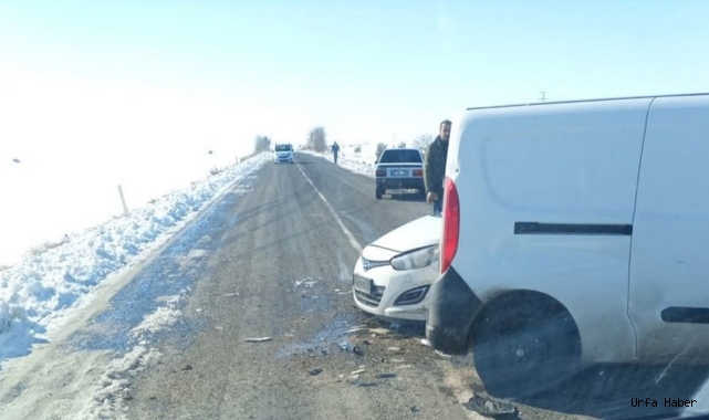Bozova’da kaza!  Yol trafiğe kapatıldı