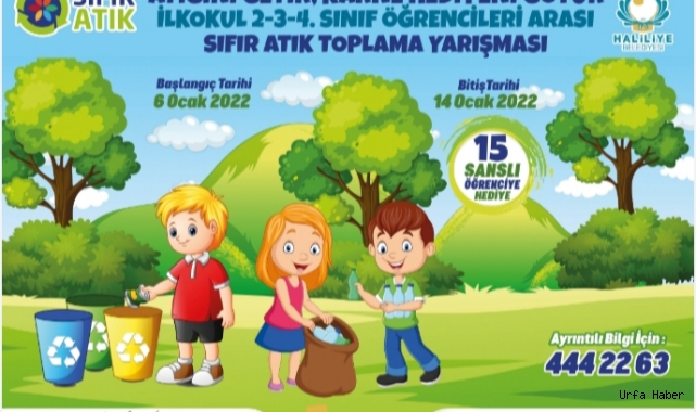 Haliliye Belediyesinden “Sıfır Atık Yarışması”