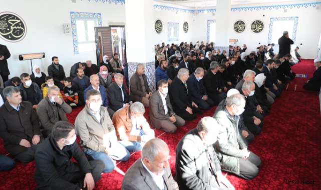 Haliliye’de cami açılışı yapıldı!