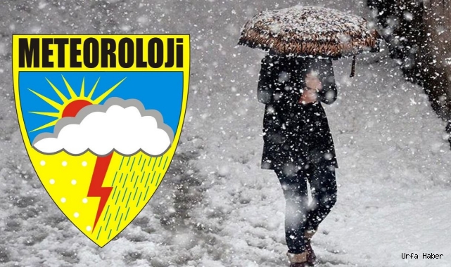 Meteoroloji Urfa için turuncu kod uyarısında bulundu!