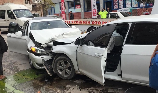 Suruç'ta kaza! 3 kişi yaralandı