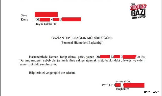 Tanal paylaştı! Urfa'da doktor eksikliği var
