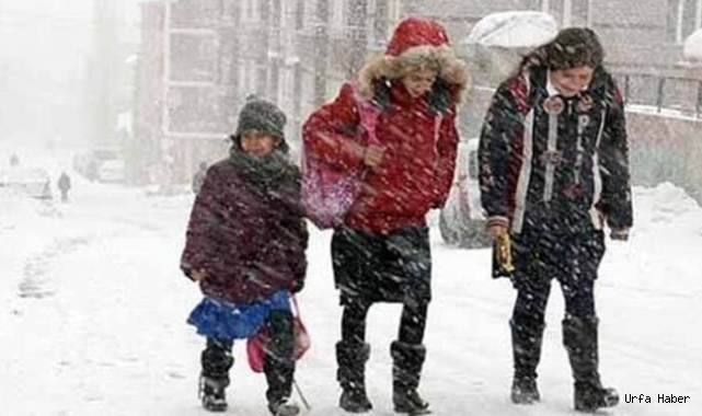 Urfa'da Okullar Yarında Tatil Edildi