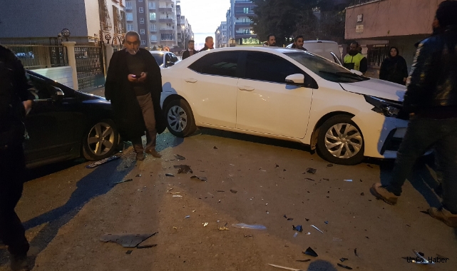  Viranşehir’de otomobil kazası! Faciaya ramak kaldı!