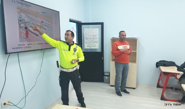Şanlıurfa Polisinden çocuklara trafik eğitimi