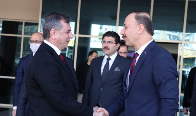 Şanlıurfa Valiliğine anlamlı ziyaret