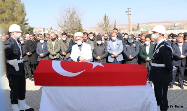  Şehit olan Urfalı polis son yolculuğuna uğurlandı!