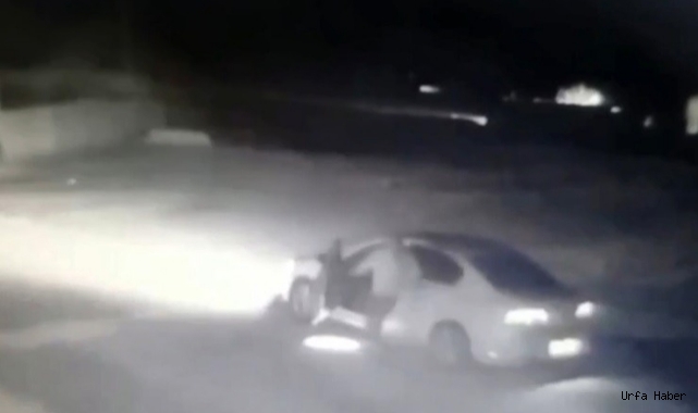  Urfa’da lüks otomobilde akıl almaz hırsızlık!