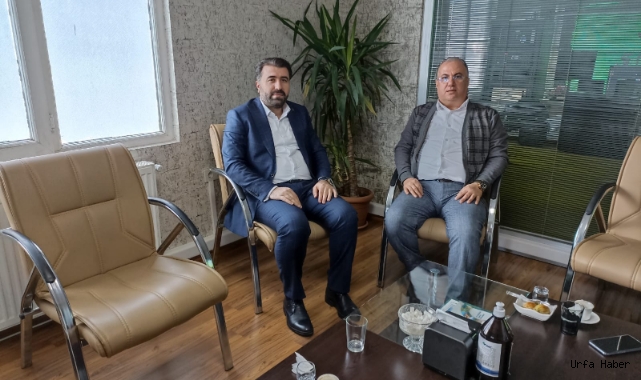  AK Partili Kirli’den Ruha TV’ye ziyaret
