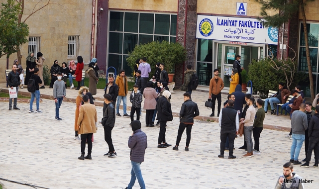 Harran Üniversitesi yabancı öğrenci sınavına yoğun katılım