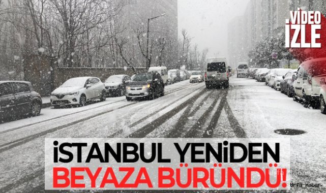 İstanbul'da kar yağışı etkili oluyor