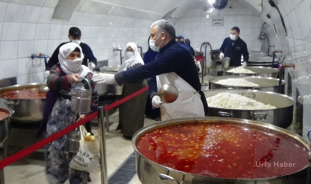 Şanlıurfa Aşevinde Ramazan yoğunluğu